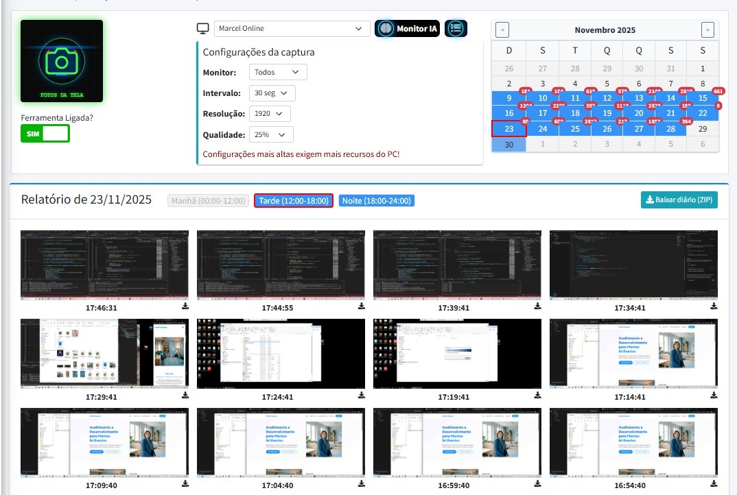 WinMonitor Relatórios